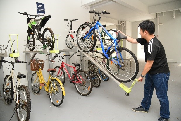 Dual bike clearance rack