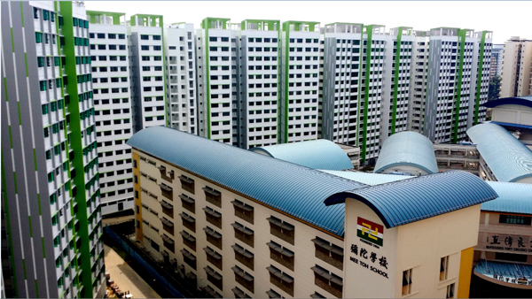 Rental housing blocks at Edgedale Plains.